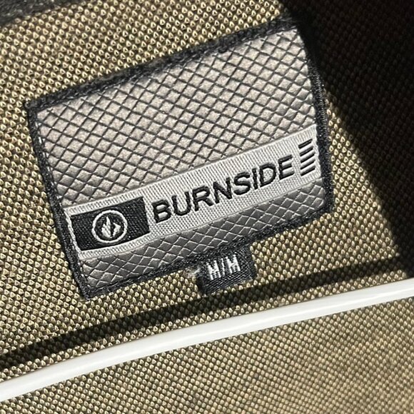 Burnside Brushed Plaid Flannel – Black/Olive - Picture 4 of 4